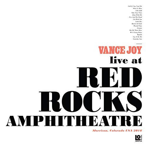 Joy, Vance - Live At Red Rocks Ampitheatre [Vinyl] [Second Hand]