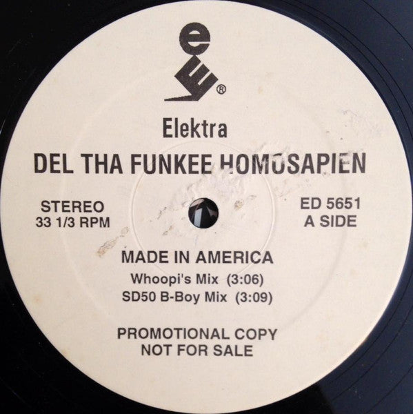 Del Tha Funkee Homosapien - Made In America [12 Inch Single] [Second Hand]