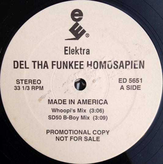 Del Tha Funkee Homosapien - Made In America [12 Inch Single] [Second Hand]