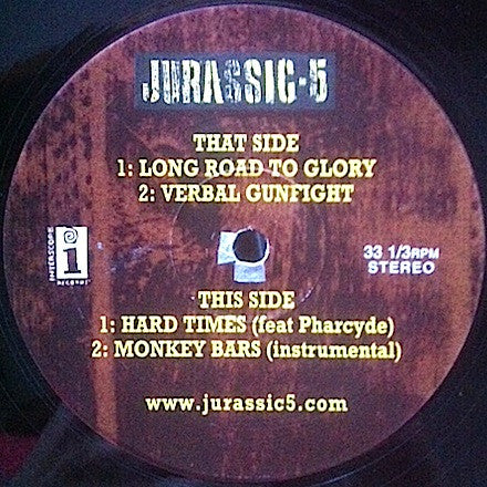 Jurassic 5 - Long Road To Glory / Verbal Gunfight / H [12 Inch Single] [Second Hand]
