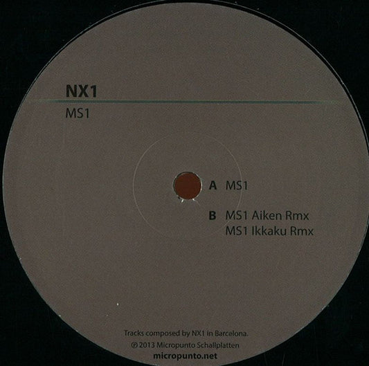 NX1 - MS1 [12 Inch Single] [Second Hand]