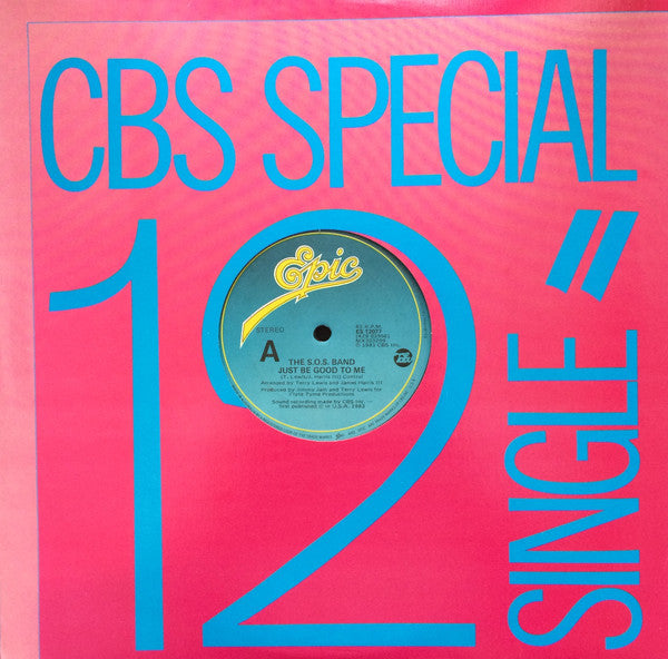 S.O.S. Band - Just Be Good To Me [12 Inch Single] [Second Hand]