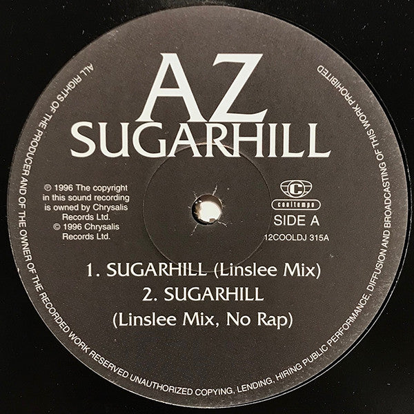 Az - Sugarhill [12 Inch Single] [Second Hand]