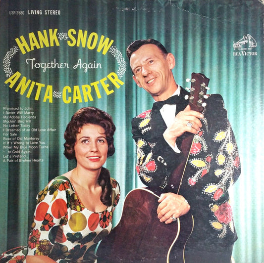 Snow, Hank and Anita Carter - Together Again [Vinyl] [Second Hand]