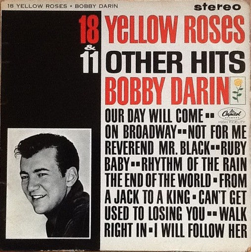 Darin, Bobby - 18 Yellow Roses and 11 Other Hits [Vinyl] [Second Hand]