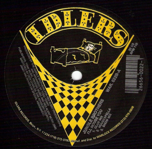 Jungle Brothers - I'll House You [12 Inch Single] [Second Hand]