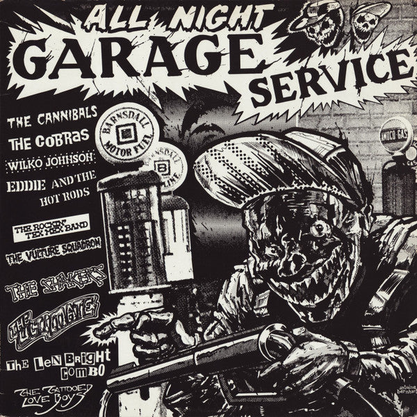 Various - All Night Garage Service [Vinyl] [Second Hand]