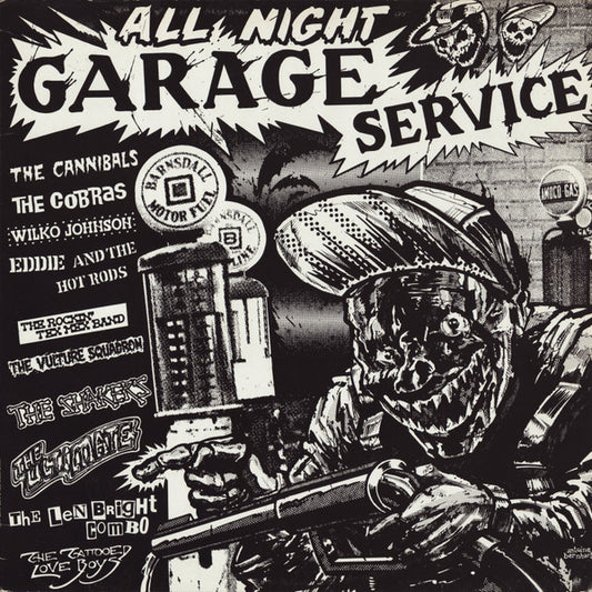 Various - All Night Garage Service [Vinyl] [Second Hand]