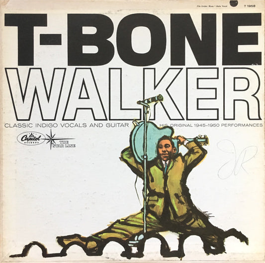 Walker, T-Bone - Great Blues Vocals and Guitar [Vinyl] [Second Hand]