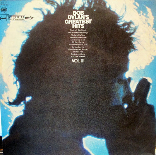 Dylan, Bob - Greatest Hits Vol Iii [Vinyl] [Second Hand]