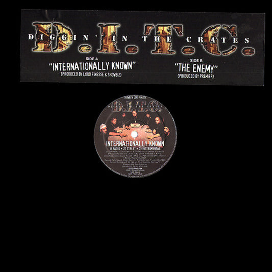 D.I.T.C. - Internationally Known / The Enemy [12 Inch Single] [Second Hand]