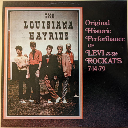 Levi and The Rockats - At The Louisiana Hayride [Vinyl] [Second Hand]