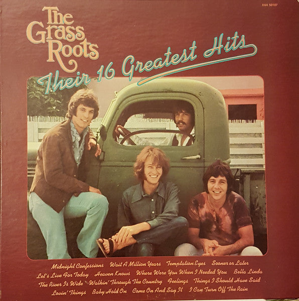 Grass Roots - Their 16 Greatest Hits [Vinyl] [Second Hand]