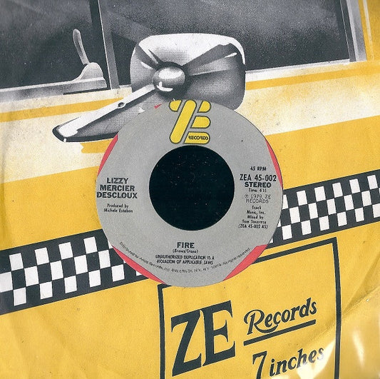 Descloux, Lizzy Mercier - Fire / Mission Impossible [12 Inch Single] [Second Hand]