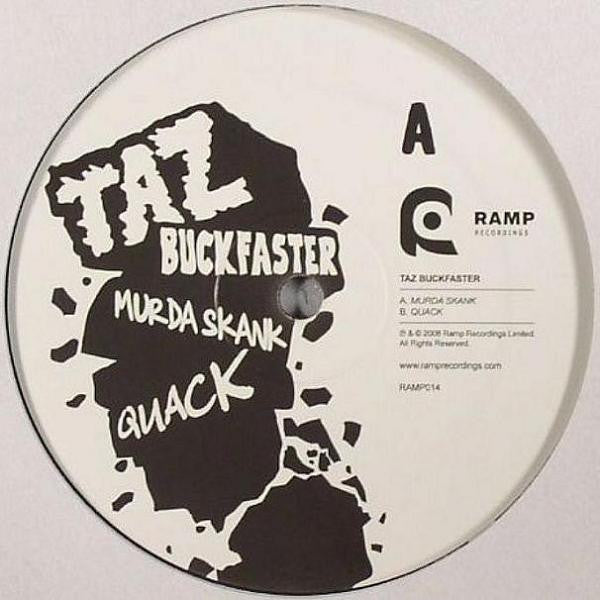 Buckfaster, Taz - Murda Skank / Quack [12 Inch Single] [Second Hand]