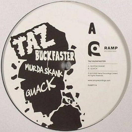 Buckfaster, Taz - Murda Skank / Quack [12 Inch Single] [Second Hand]