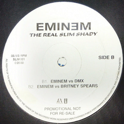 Eminem - Real Slim Shady Remixes [12 Inch Single] [Second Hand]
