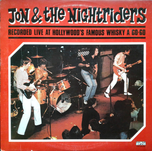 Jon and The Nightriders - Live At The Whisky A Go-Go [Vinyl] [Second Hand]