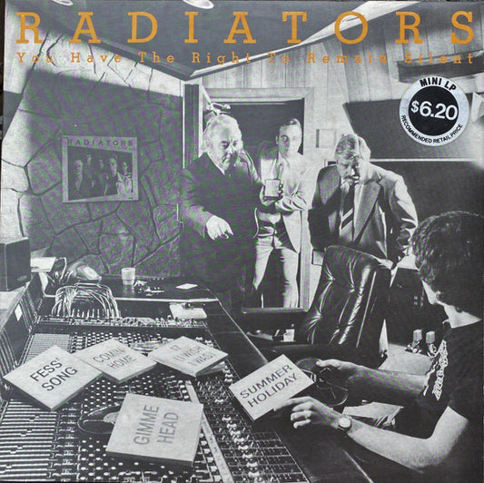 Radiators - You Have The Right To Remain Silent [12 Inch Single] [Second Hand]