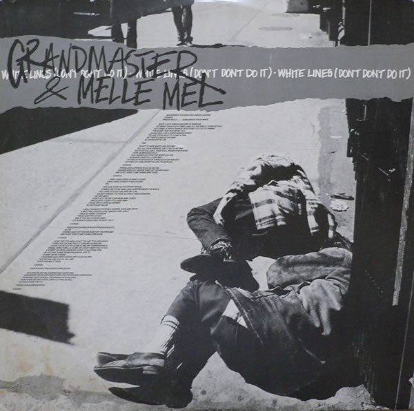 Grandmaster Flash/Melle Mel - White Lines [Vinyl] [Second Hand]