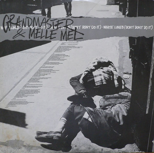 Grandmaster Flash/Melle Mel - White Lines [Vinyl] [Second Hand]