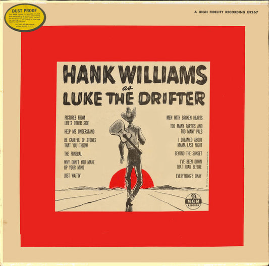 Williams, Hank - Movin' On-Luke The Drifter [Vinyl] [Second Hand]