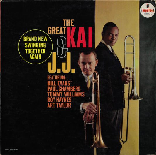 Johnson, J.J. and Kai Winding - Great Kai and J.J. [Vinyl] [Second Hand]