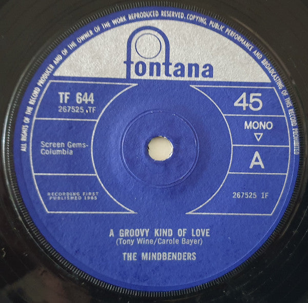 Mindbenders - A Groovy Kind Of Love [Vinyl] [Second Hand]