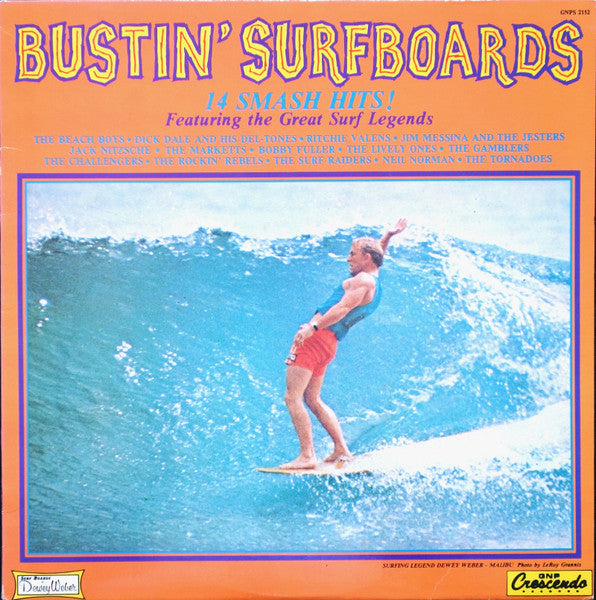 Various - Bustin' Surfboards-14 Smash Hits [Vinyl] [Second Hand]
