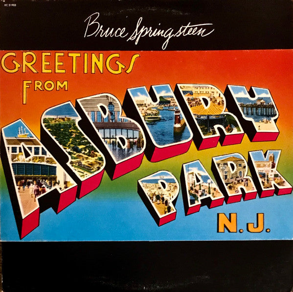 Springsteen, Bruce - Greetings From Asbury Park N.J. [Vinyl] [Second Hand]