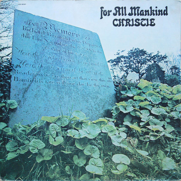 Christie - For All Mankind [Vinyl] [Second Hand]