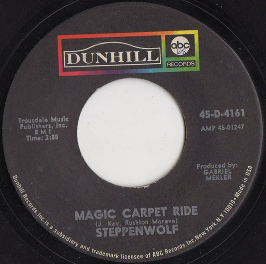 Steppenwolf - Magic Carpet Ride [7 Inch Single] [Second Hand]