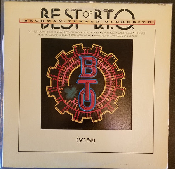 Bachman-Turner Overdrive - Best Of B.T.O. (So Far) [Vinyl] [Second Hand]