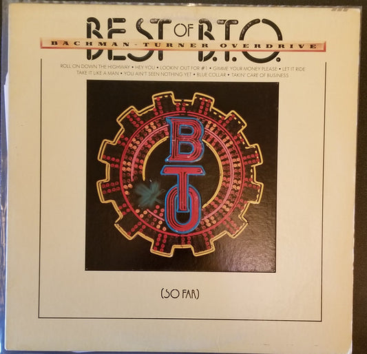 Bachman-Turner Overdrive - Best Of B.T.O. (So Far) [Vinyl] [Second Hand]