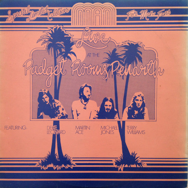 Man - Live At The Padget, Penarth [Vinyl] [Second Hand]