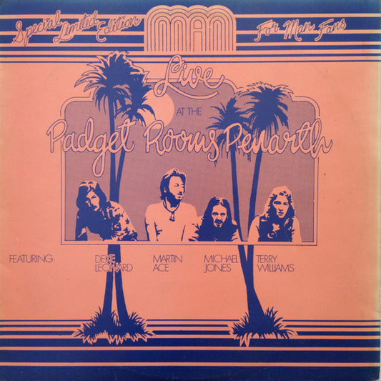 Man - Live At The Padget, Penarth [Vinyl] [Second Hand]