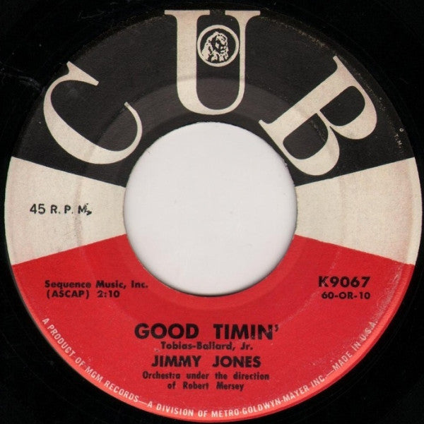 Jones, Jimmy - Good Timin' [Vinyl] [Second Hand]