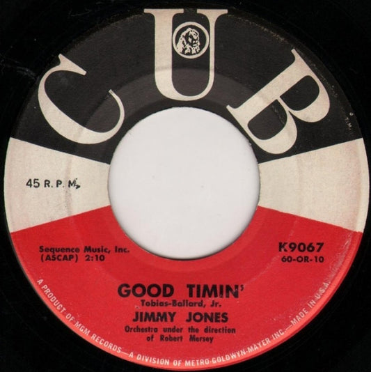 Jones, Jimmy - Good Timin' [Vinyl] [Second Hand]