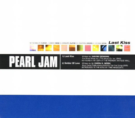 Pearl Jam - Last Kiss [CD Single] [Second Hand]