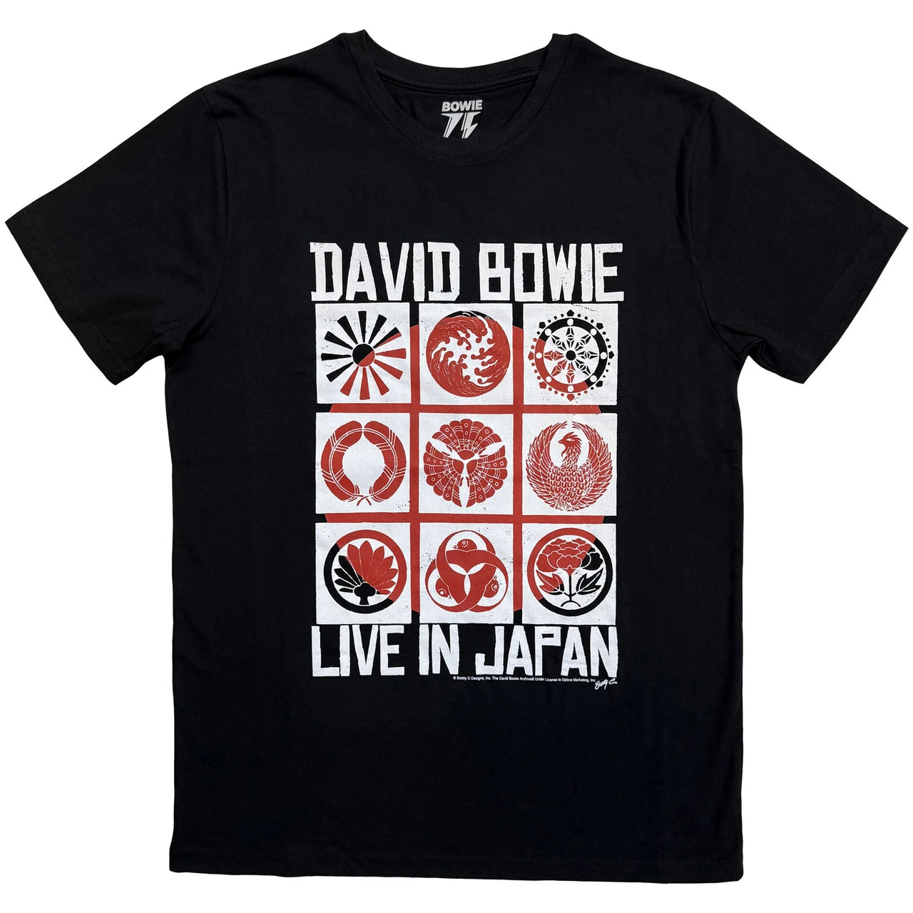 Bowie, David - Live In Japan (Black) Large [T-Shirt]