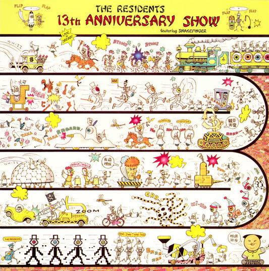 Residents - 13TH Anniversary Show-Feat Snakefinger [Vinyl] [Second Hand]