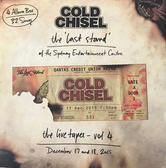 Cold Chisel - Live Tapes-Vol 4: The 'last Stand' Of [Vinyl Box Set] [Second Hand]