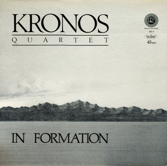 Kronos Quartet - In Formation [Vinyl] [Second Hand]