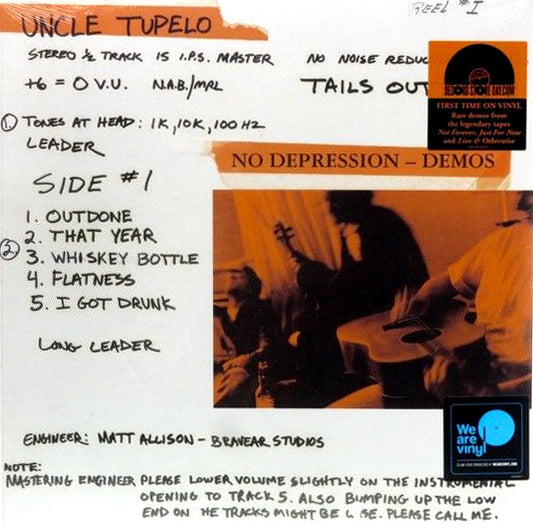 Uncle Tupelo - No Depression-Demos [Vinyl] [Second Hand]