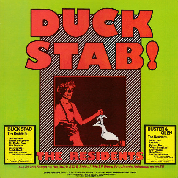 Residents - Duck Stab! / Buster and Glen [Vinyl] [Second Hand]