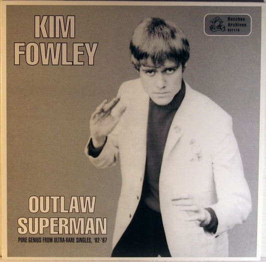 Fowley, Kim - Outlaw Superman [Vinyl] [Second Hand]