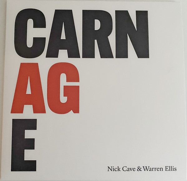 Cave, Nick and Warren Ellis - Carnage [Vinyl] [Second Hand]