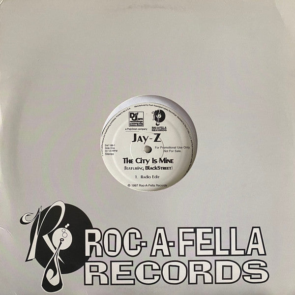 Jay-Z - City Is Mine [12 Inch Single] [Second Hand]