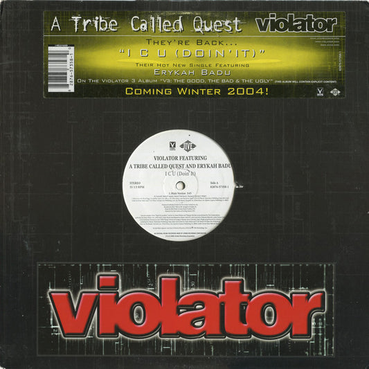 A Tribe Called Quest - I C U (Doin' It) [12 Inch Single]