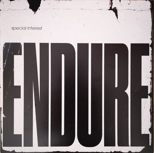 Special Interest - Endure [Vinyl] [Second Hand]